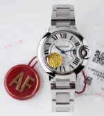 (AF Factory) Swiss Replica Ballon Bleu Cartier NH05 Replica Watch 33mm Stainless Steel Case